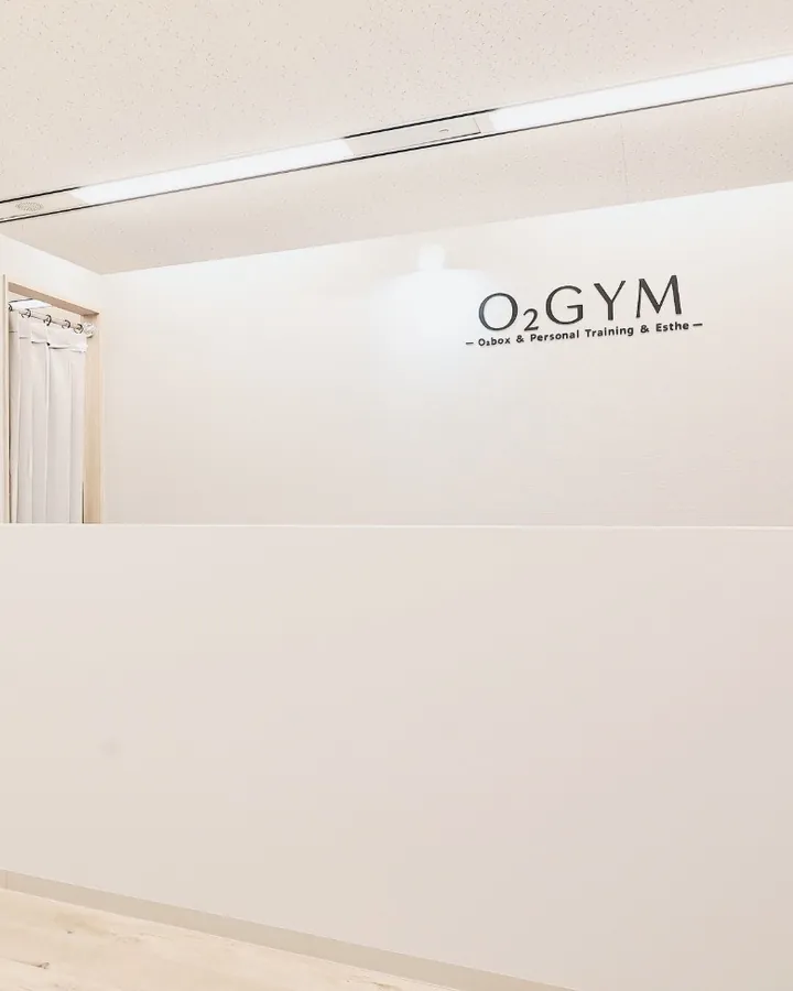 O2GYMの受付
